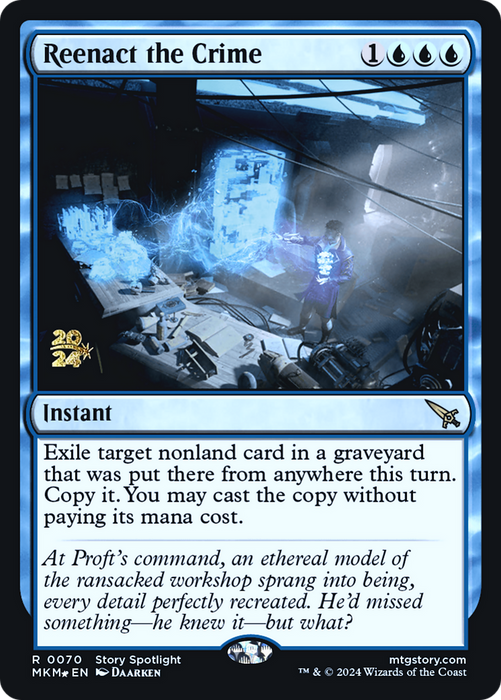 Reenact the Crime (PRE-70S) - rare - Foil