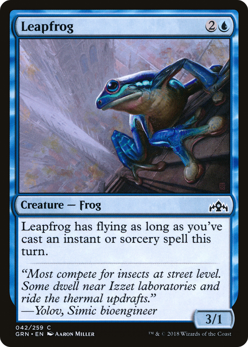 Leapfrog (GRN-042) - common - Foil
