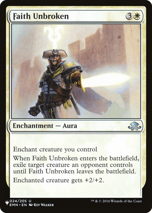 Faith Unbroken (LIST-EMN-24) - uncommon