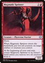 Magmatic Sprinter (ONE-140) - uncommon - Foil