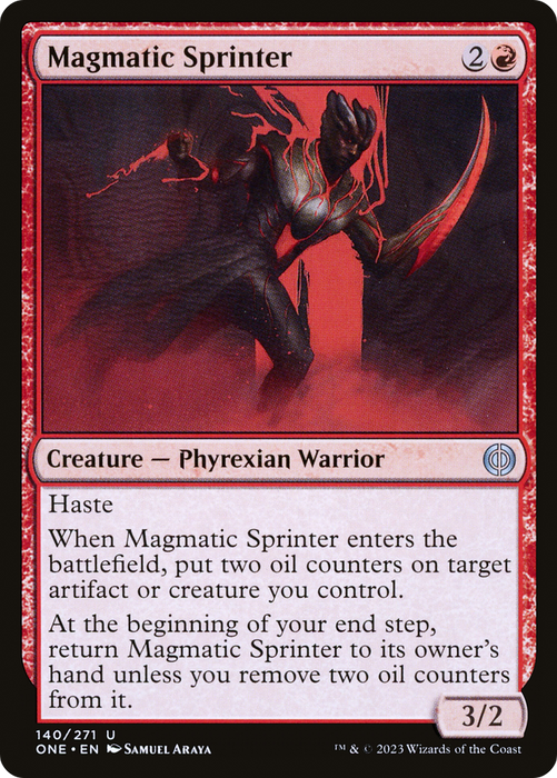 Magmatic Sprinter (ONE-140) - uncommon