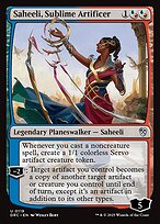 Saheeli, Sublime Artificer (DRC-119) - uncommon - Foil