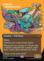 Fearless Swashbuckler (DFT-346) - rare (Borderless)