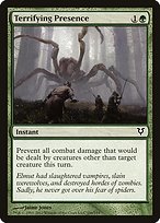 Terrifying Presence (AVR-196) - common - Foil