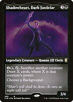 Shadowheart, Dark Justiciar (CLB-499) - rare - Etched Foil