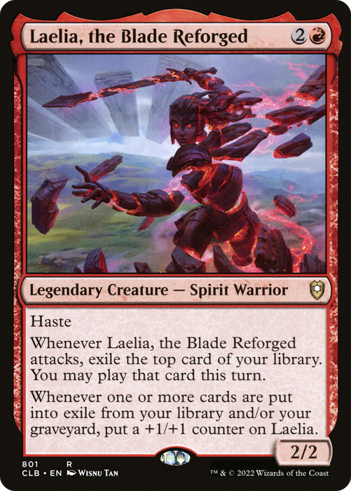 Laelia, the Blade Reforged (CLB-801) - rare