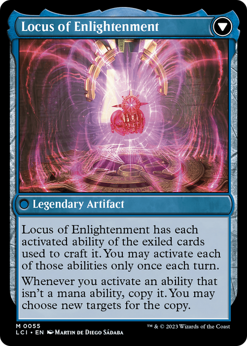 The Enigma Jewel // Locus of Enlightenment (LCI-055) - mythic - Foil