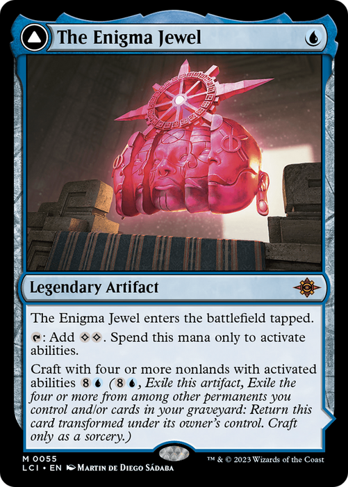 The Enigma Jewel // Locus of Enlightenment (LCI-055) - mythic - Foil