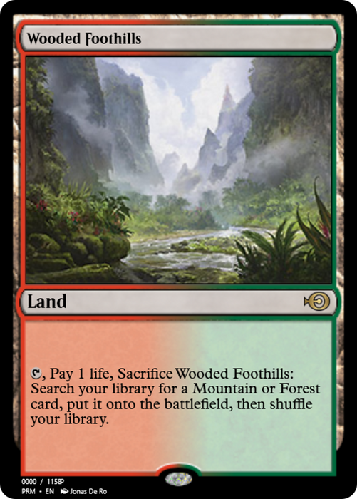 Wooded Foothills (PRM-72890) - rare - Foil