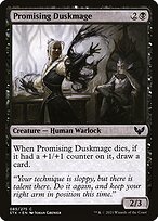 Promising Duskmage (STX-085) - common