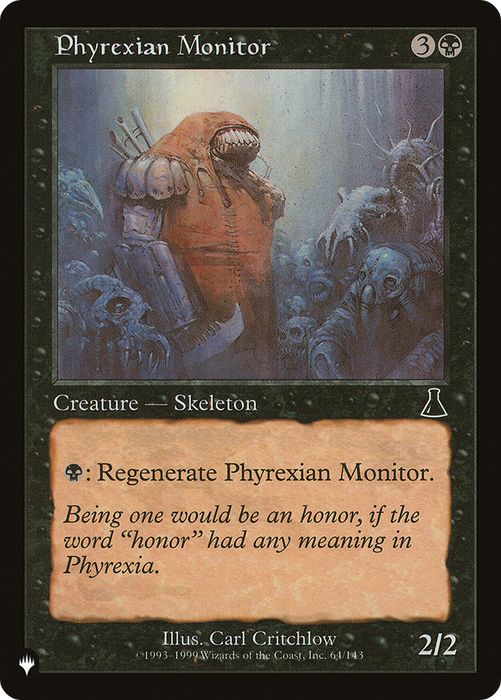 Phyrexian Monitor (LIST-UDS-64) - common
