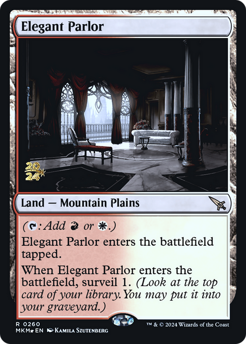 Elegant Parlor (PRE-260S) - rare - Foil