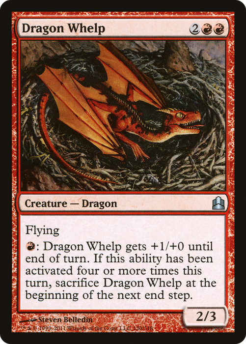 Dragon Whelp (CMD-120) - uncommon