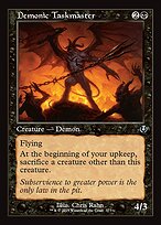 Demonic Taskmaster (INR-377) - uncommon - Foil
