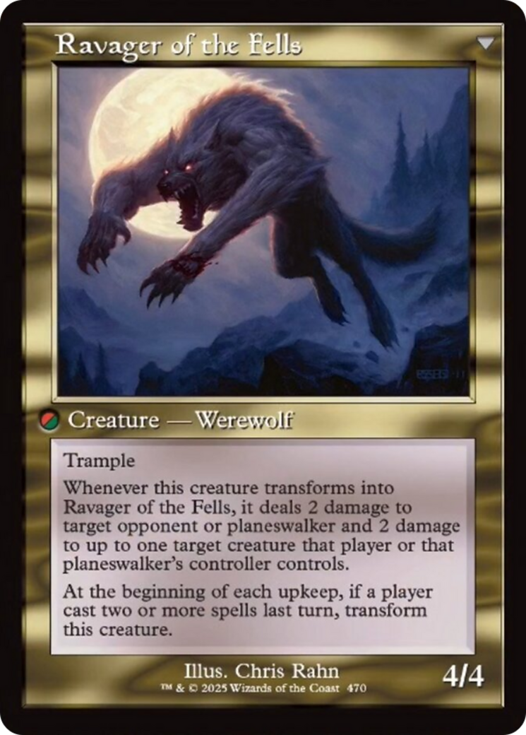 Huntmaster of the Fells // Ravager of the Fells (INR-470) - rare - Foil