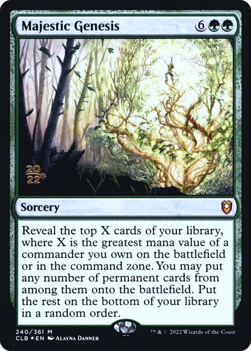 Majestic Genesis (PRE-240S) - mythic - Foil