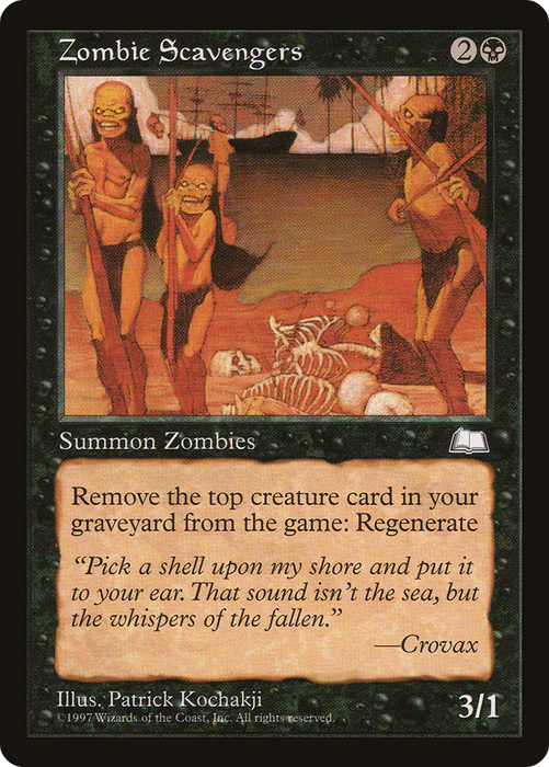 Zombie Scavengers (WTH-087) - common