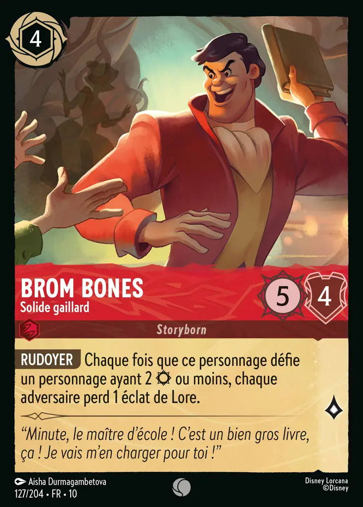 Brom Bones - Solide gaillard (127/204) - LDLP - Commune - Cold Foil