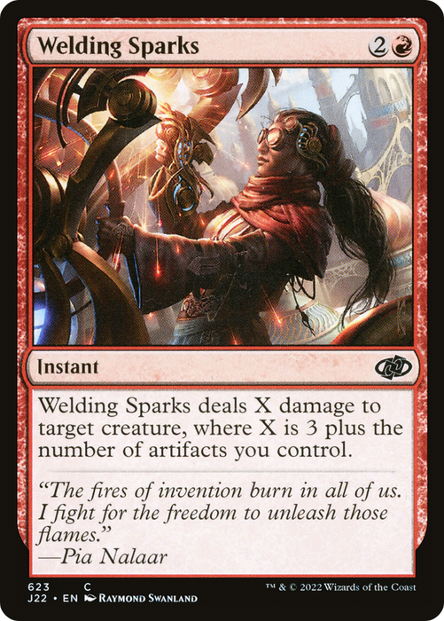 Welding Sparks (J22-623) - common