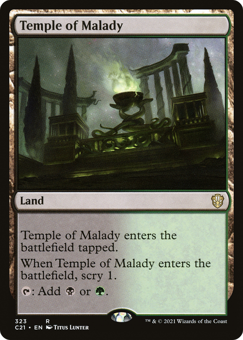 Temple of Malady (C21-323) - rare