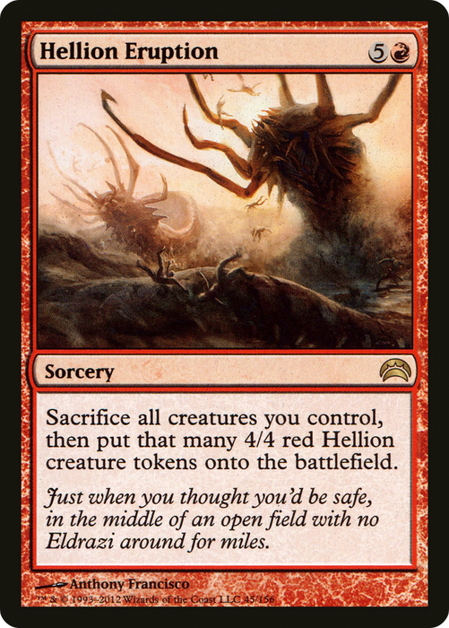 Hellion Eruption (PC2-045) - rare - Foil