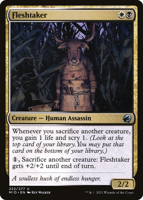 Fleshtaker (MID-222) - uncommon - Foil