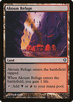 Akoum Refuge (ZEN-210) - uncommon - Foil