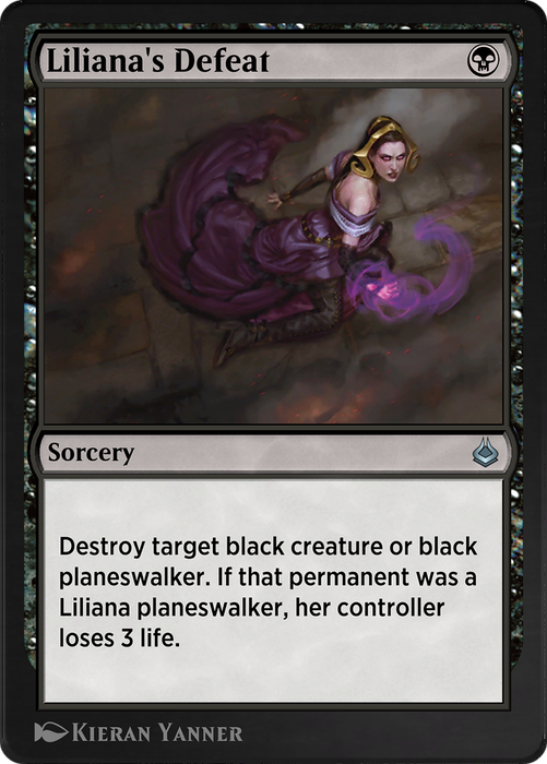 Liliana's Defeat (AKR-112) - uncommon