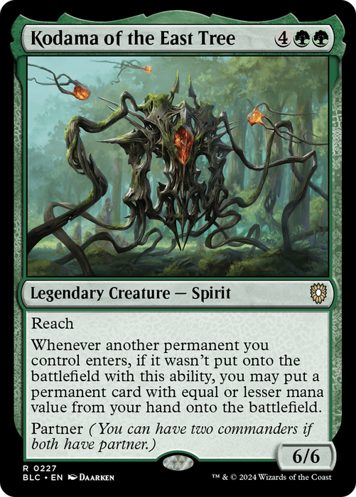 Kodama of the East Tree (BLC-227) - rare