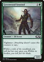 Greenwood Sentinel (M19-187) - common - Foil