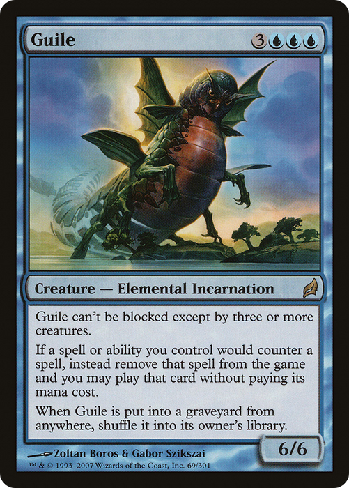 Guile (LRW-069) - rare - Foil