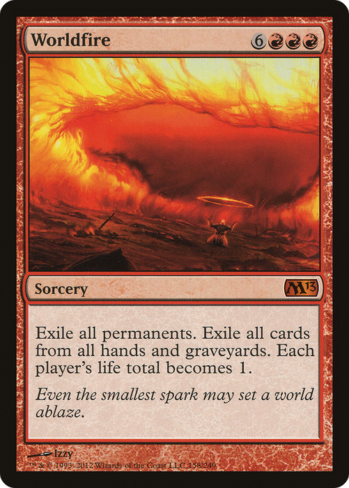 Worldfire (M13-158) - mythic - Foil