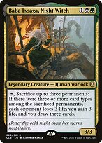 Baba Lysaga, Night Witch (CLB-266) - rare