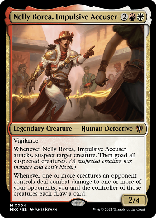 Nelly Borca, Impulsive Accuser (MKC-004) - mythic - Foil