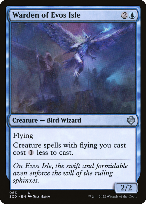 Warden of Evos Isle (SCD-063) - uncommon