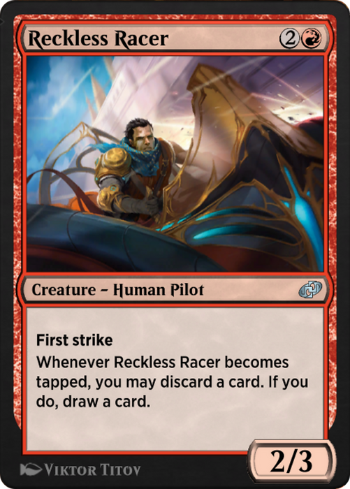 Reckless Racer (J21-501) - uncommon