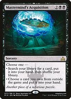 Mastermind's Acquisition (RIX-077) - rare - Foil