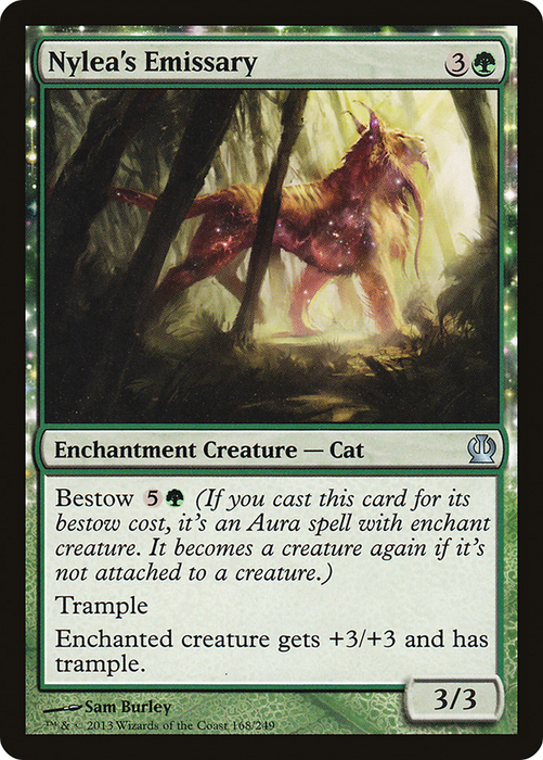 Nylea's Emissary (THS-168) - uncommon: (enchantment)