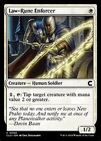 Law-Rune Enforcer (CLU-064) - common