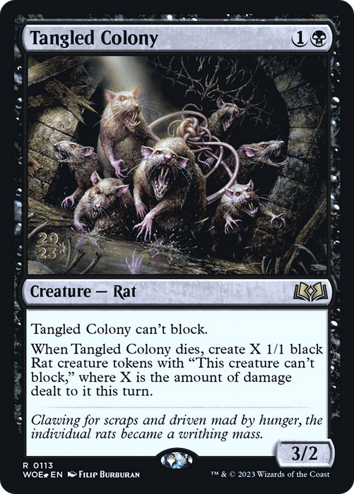 Tangled Colony (PRE-113S) - rare - Foil
