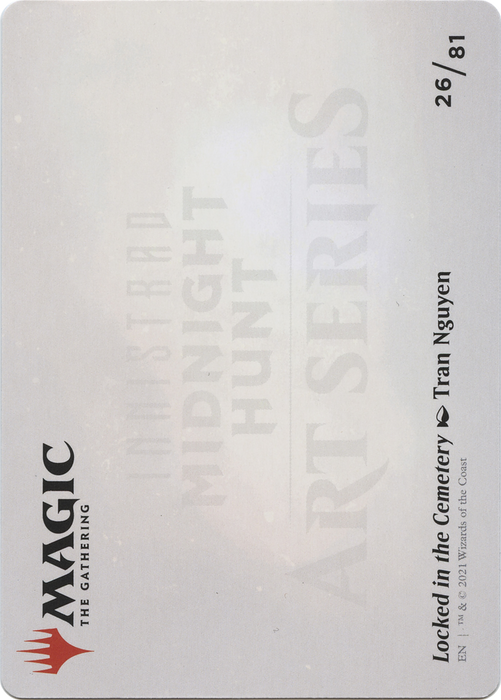 Locked in the Cemetery // Locked in the Cemetery (AMID-026) - common (Borderless)