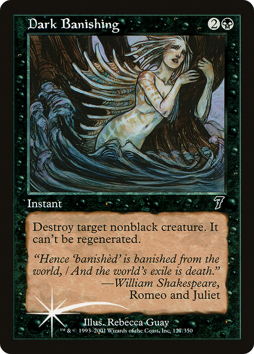 Dark Banishing (7ED-127★) - common - Foil