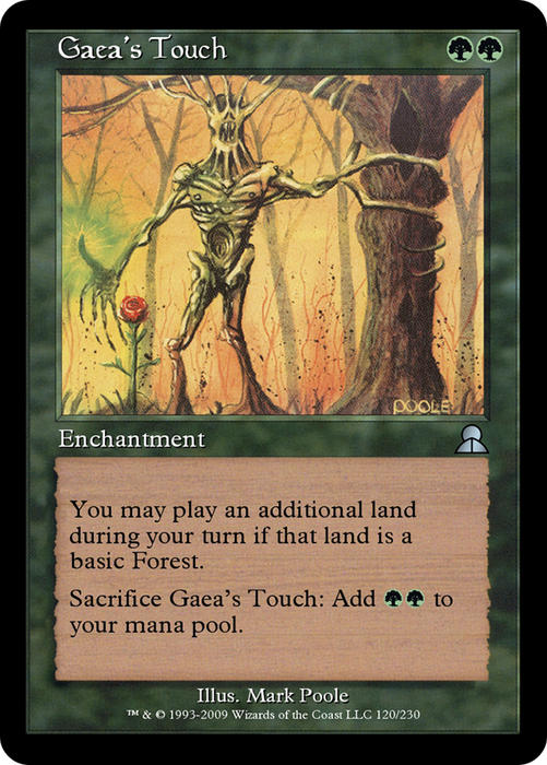 Gaea's Touch (ME3-120) - uncommon - Foil