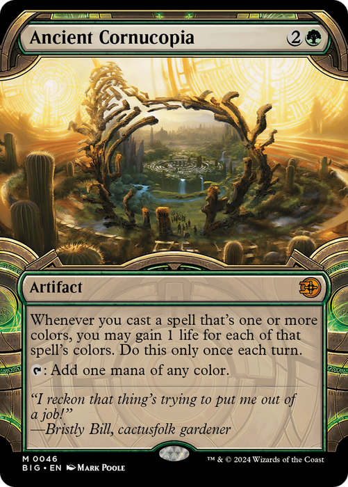 Ancient Cornucopia (BIG-046) - mythic: (Showcase) - Foil