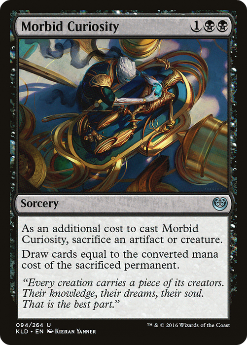 Morbid Curiosity (KLD-094) - uncommon