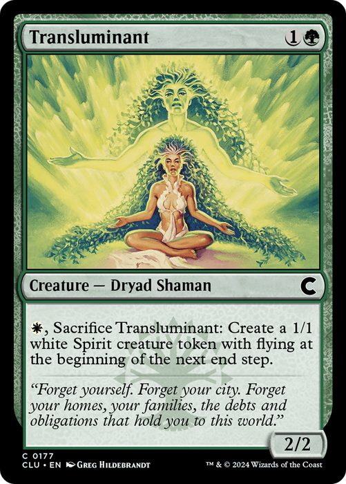 Transluminant (CLU-177) - common