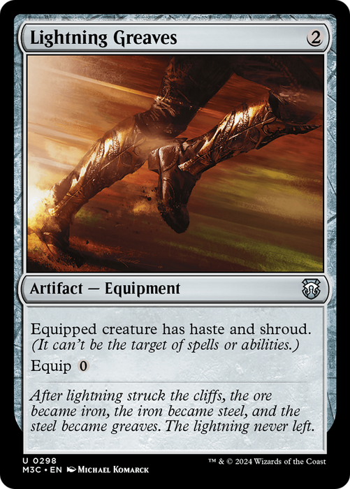 Lightning Greaves (M3C-298) - uncommon