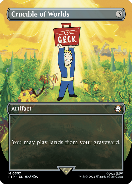 Crucible of Worlds (PIP-357) - mythic (Borderless)