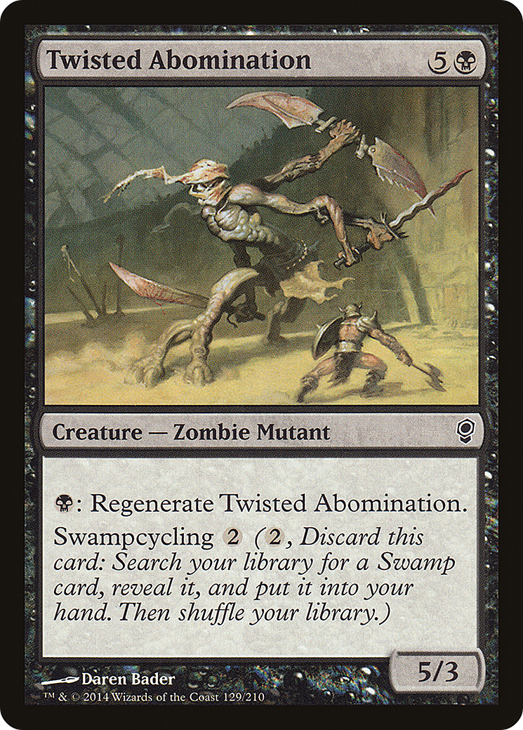 Twisted Abomination (CNS-129) - common - Foil