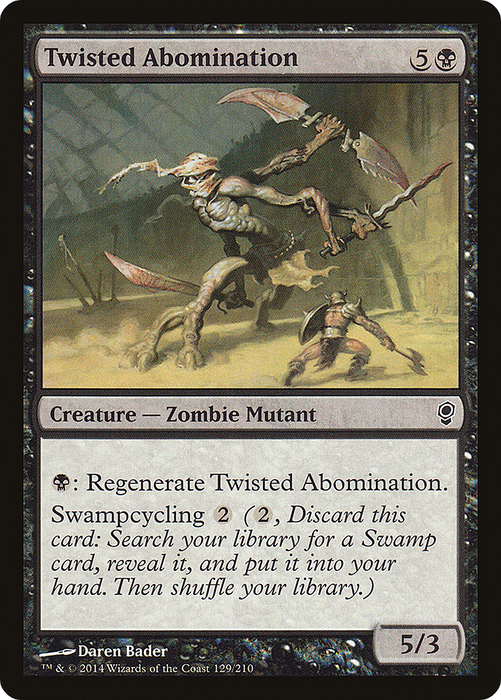 Twisted Abomination (CNS-129) - common